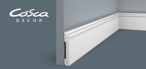 Новый ассортимент декора в интернет-магазине alplaza.ru: Экополимерные плинтуса, молдинги и карнизы от Cosca Decor Новый ассортимент декора в интернет-магазине alplaza.ru: Экополимерные плинтуса, молдинги и карнизы от Cosca Decor