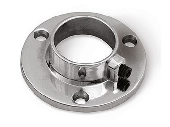 Держатель трубы (фланец) D=25 ХРОМ, 2 шт. (Уценка) 3516 - фото 10148