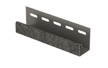 J-планка Stone House Кирпич Графитовый