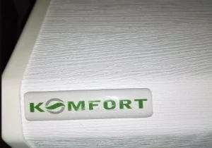 Подоконник ПВХ DANKE Комфорт Дуб Белый 300 мм 7749