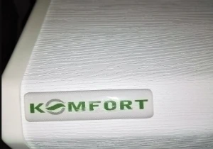 Подоконник ПВХ DANKE Комфорт Дуб Белый 550 мм 7754