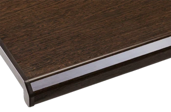 Подоконник ПВХ DANKE Premium Wenge Глянцевый 150 мм 7846