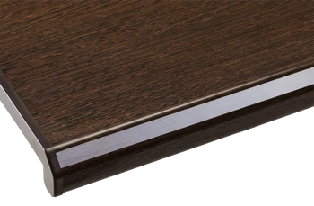 Подоконник ПВХ DANKE Premium Wenge Глянцевый 300 мм 7849