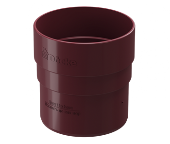 Муфта соединительная, Дёке Standart, Красный 8558