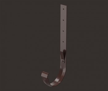 Кронштейн желоба металл, Дёке LUX, Шоколад 8718