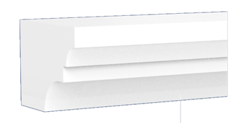 Карниз надоконный Ventrona KN_1 9457