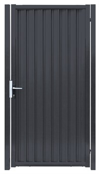 Калитка Estet 2,0х1 RAL 7024 9881