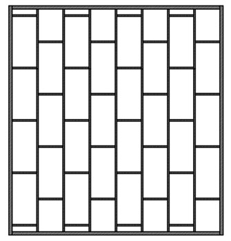 Решетка металлическая на окно арт.009 (1400*1300)