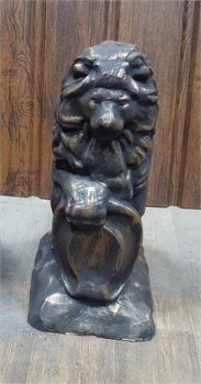 Скульптура "Лев" из бетона 300*200*460 мм