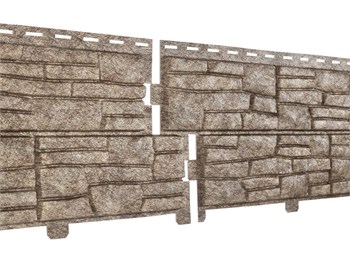 Фасадные панели Stone House Сланец Бурый