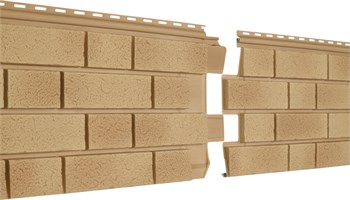 Фасадные панели Stone House S-Lock Клинкер Балтик Светлая медь