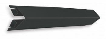 Наружный угол 50 мм US-Decor Графитовый