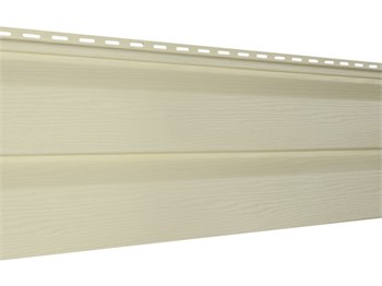 Сайдинг Ю-пласт Корабельный брус Классический Кремовый