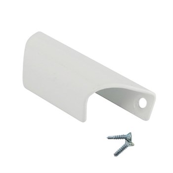 Ручка на балконную дверь алюминиевая Белая 2910