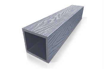 Столб опорный ДПК DECKART 100*100*3000 мм Серый