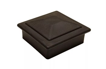 Крышка столба ПВХ DECKART 125*125 мм Графит 12147