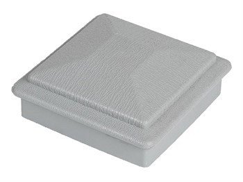 Крышка столба ПВХ DECKART 125*125 мм Серый