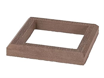 Юбка столба ДПК DECKART 125*125 мм Шоколад