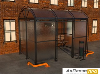 Павильон для курения (курилка) ПДК - 9010 12201 - фото 42415