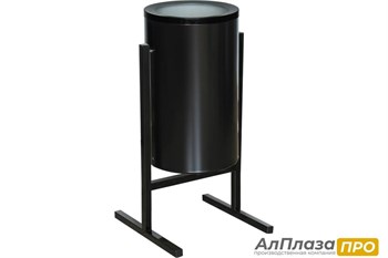 Урна уличная СЛ2-250, черная, 25 литров