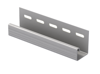 J-планка Ю-пласт Серый