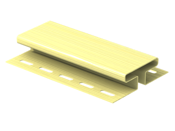 H-планка Ю-пласт Кремовый