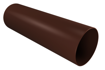 Труба 90 водосточная VINYLON Кофе 2332