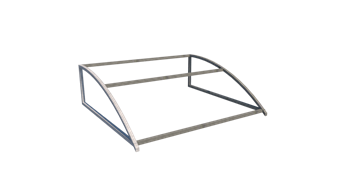 Козырек металлический К101 (Каркас) 2405