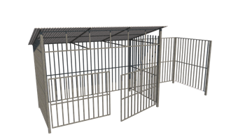 Контейнерная площадка ТБО "INDUSTRIAL PROF 04" (2 контейнера) 2453 - фото 6518