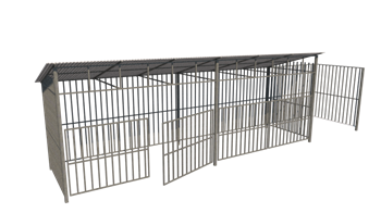 Контейнерная площадка ТБО "INDUSTRIAL PROF 10" (4 контейнера) 2459 - фото 6530