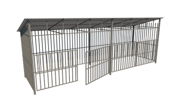Контейнерная площадка ТБО "INDUSTRIAL PROF 11" (4 контейнера) 2460 - фото 6532