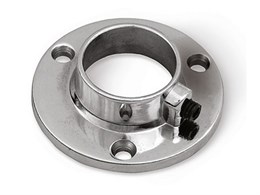 Держатель трубы (фланец) D=25 ХРОМ, 2 шт. (Уценка) 3516