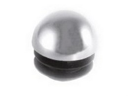 Заглушка сферическая для трубы, пластик/хром R-17А (JK41) (Уценка) 3524