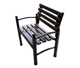 Скамейка садовая СК - 1587 3966 Скамейка садовая СК - 1587 3966