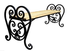 Скамейка садовая СК - 1565 3963 Скамейка садовая СК - 1565 3963