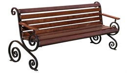 Скамейка садовая СК - 1609 3977 Скамейка садовая СК - 1609 3977