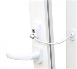 Замок безопасности для распашных и раздвижных окон 7055 Замок безопасности для распашных и раздвижных окон 7055