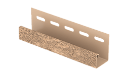 J-планка Stone House Кирпич Бежевый J-планка Stone House Кирпич Бежевый