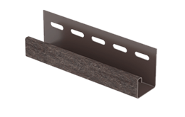 J-планка Stone House Кирпич Коричневый J-планка Stone House Кирпич Коричневый