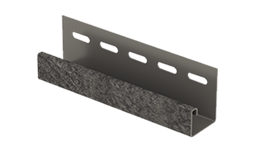 J-планка Stone House Кирпич Графитовый J-планка Stone House Кирпич Графитовый