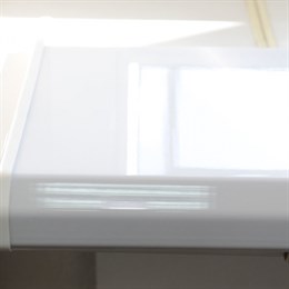 Подоконник ПВХ DANKE Комфорт Белый Глянец 100 мм 7735 Подоконник ПВХ DANKE Комфорт Белый Глянец 100 мм 7735