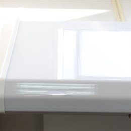 Подоконник ПВХ DANKE Комфорт Белый Глянец 250 мм 7738 Подоконник ПВХ DANKE Комфорт Белый Глянец 250 мм 7738