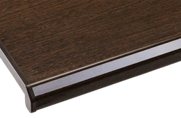 Подоконник ПВХ DANKE Premium Wenge Глянцевый 350 мм 7850