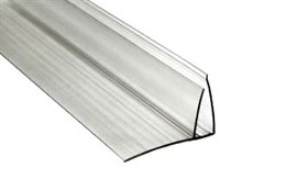 Пристенный профиль 4-6мм прозрачный 8276