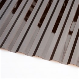 Монолитный кровельный поликарбонат 1.3 мм Бронза Монолитный кровельный поликарбонат 1.3 мм Бронза