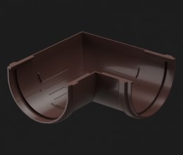 Угловой элемент 90 гр., Дёке Premium, Шоколад 8619 Угловой элемент 90 гр., Дёке Premium, Шоколад 8619