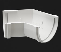 Угловой элемент 135 гр., Дёке Premium, Пломбир 8624 Угловой элемент 135 гр., Дёке Premium, Пломбир 8624