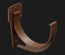 Кронштейн желоба, Дёке Premium, Каштан 8653 Кронштейн желоба, Дёке Premium, Каштан 8653