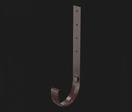 Кронштейн желоба металл, Дёке Premium, Шоколад 8655 Кронштейн желоба металл, Дёке Premium, Шоколад 8655