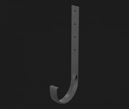 Кронштейн желоба металл, Дёке Premium, Графит 8658 Кронштейн желоба металл, Дёке Premium, Графит 8658